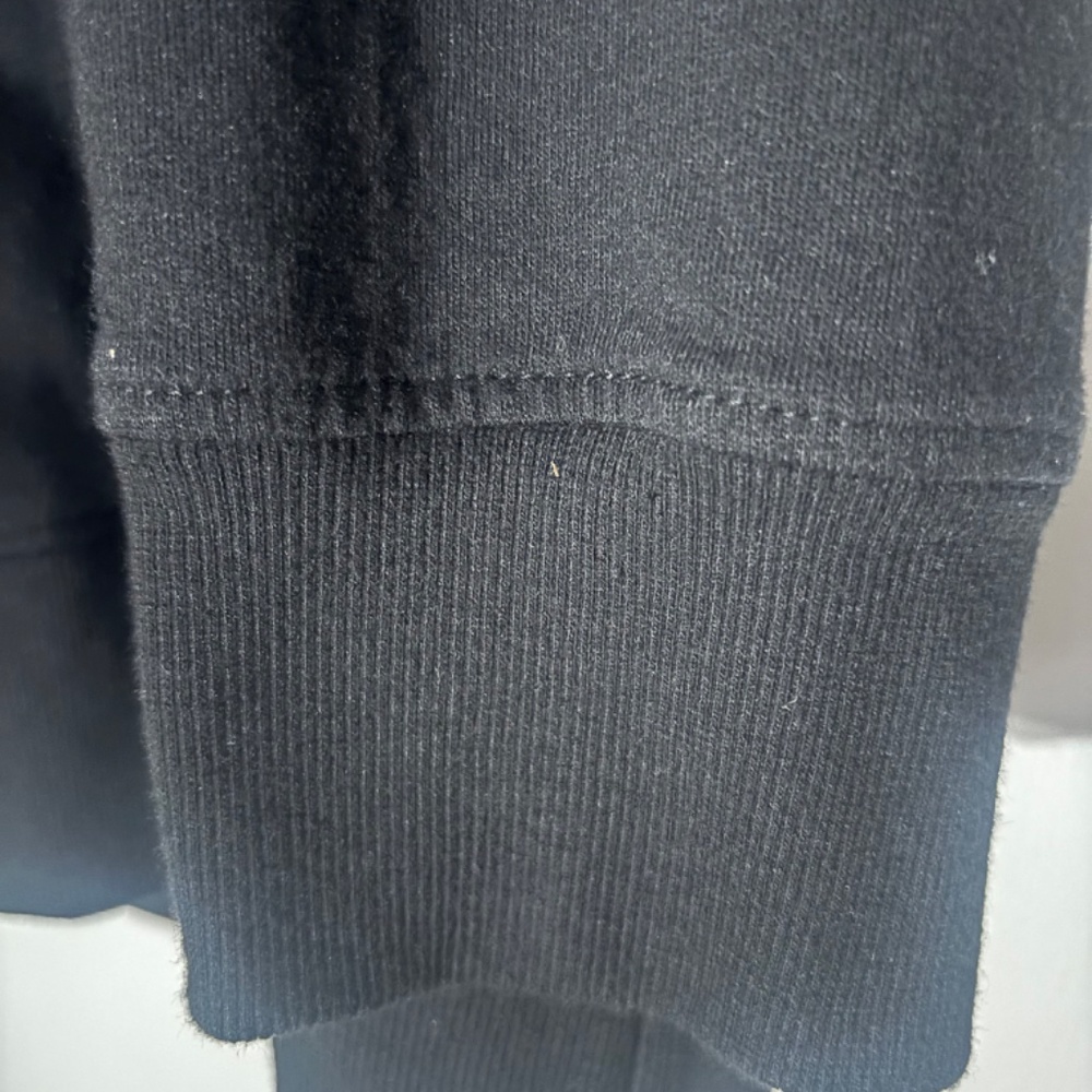 GORGEOUS Plus Size Black Knit Zip Cardigan Jacket with embellishments 2X - Picture 2 of 8